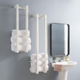 thumbnail image 1 of Porte-serviettes en bois Shelby, Blanc (Paquet de 2), 1 of 9
