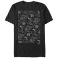 thumbnail image 4 of Twin Peaks Owl Cave Map Men's Graphic T Shirt (Large), 4 of 4