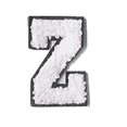 thumbnail image 1 of Intimates Accessory Glitters Iron On Letters Sew On Embroidered English Alphabet Applique Adhesive Repair For Fabric Clothing Shirts Jeans, 1 of 3