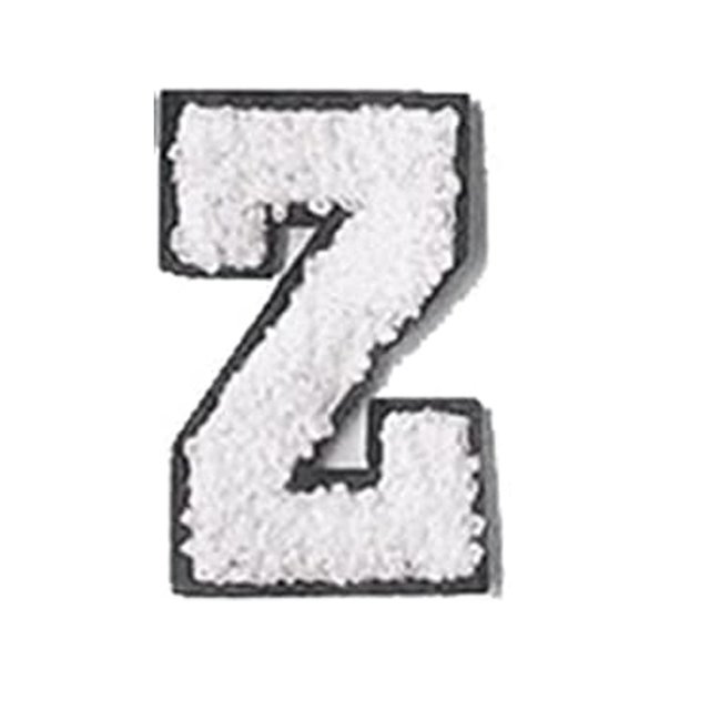 Intimates Accessory Glitters Iron On Letters Sew On Embroidered English Alphabet Applique Adhesive Repair For Fabric Clothing Shirts Jeans