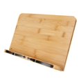 thumbnail image 1 of Tablet Pillow Stand, Bamboo Lightweight Portable Adjustable Tablet Stand 5 Different Angles  For Classrooms Libraries Office For Dormitories Homes, 1 of 8