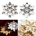 thumbnail image 2 of ENJOYW Emporte-Pièce Flocon de Neige en Acier Inoxydable Moule à Biscuits Pâtisserie Gâteau Outil de Pâtisserie Emporte-Pièce, 2 of 7