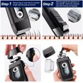 thumbnail image 3 of Maoww Electric Shaving Machine For Beard And Hair Removal 3 ADJUSTABLE SPEED Travel Lock FunctionThe gold, 3 of 6