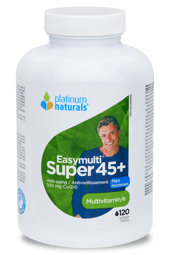 PLATINUM NATURALS Super Easymulti 45+ For Men  ( 120 sgels )