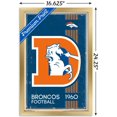 thumbnail image 3 of NFL Denver Broncos - Retro Logo 14 Wall Poster, 22.375" x 34", 3 of 5