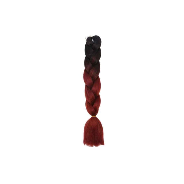 Gradient Color Women Braid Hair Large Gradient braiding hair Braiding Hair Wigs High Temperature Fiber Synthetic Hair Extensions