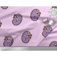 thumbnail image 2 of Soimoi Rayon Fabric Paisley Block Print Sewing Fabric Yard 42 Inch Wide, 2 of 3