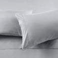 thumbnail image 1 of 1200 Thread Count 100% Egyptian Cotton 4-Piece Bed Sheet Set (1 Flat, 1 Fitted Sheet, 2 Pillow Covers) 27 Inches Deep Pocket Solid Pattern, 1 of 4