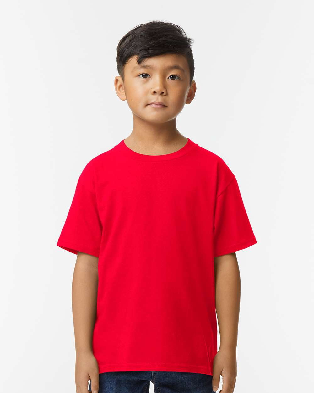 Gildan - T-Shirt Mi-Poids pour Jeunes Softstyle