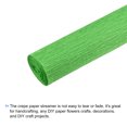 thumbnail image 3 of Unique Bargains Crepe Paper Roll Crepe Paper Decor 7.5ft Long 20 Inch Wide, Yellow Green, 3 of 5