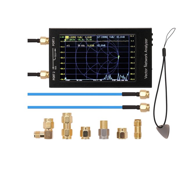 V2 Vector Network Analyzer Digital VNA Tester MF HF VHF UHF USB Logic Antenna Analyzer Standing Wave ,Avoid Switching Noise