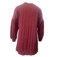 thumbnail image 4 of Avamo Ladies Cardigan Open Front Outwear Solid Color Knit Cardigans Lightweight Tunic Tops Work Wine Red L, 4 of 5