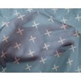 thumbnail image 4 of oneOone Tissu Tabby en Soie Imprimé Kasuri Signe Plus au Mètre 42 Pouces de Large, 4 of 4