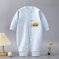 thumbnail image 2 of Pyjama Confortable pour Garçons Manches Longues - Combinaison de Pyjama pour Printemps et Été, 2 of 4