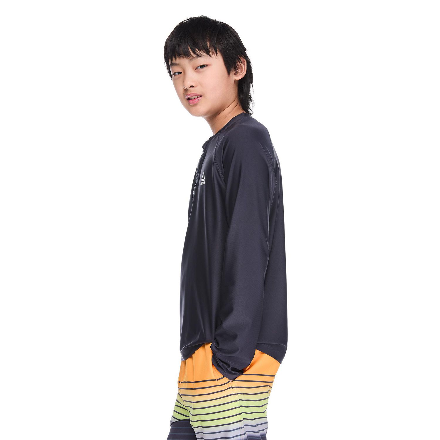 Reebok Boys' Long-Sleeve Rashguard