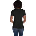 thumbnail image 2 of Hanes Cool DRI T-Shirt Femme, m, Noir, 2 of 3