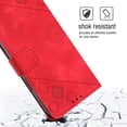 thumbnail image 5 of Compatible avec iPhone 14 Pro Max Étui en Cuir PU Classique Embossé avec Porte-Cartes Étui Antichoc, 5 of 5