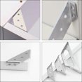 thumbnail image 3 of Minkissy 12 Pcs Équerre d'Angle Argentée pour Support d'Angle Droit, 3 of 8