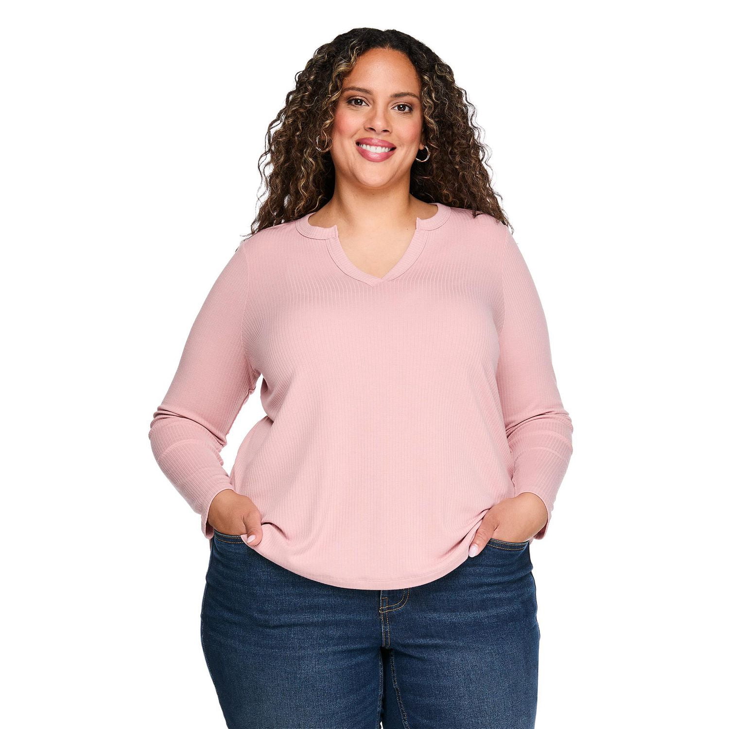 Haut à manches longues Lane Bryant Plus pour femmes