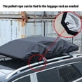 thumbnail image 4 of 210D Oxford Cloth Water Proof Box Lid Cover,Tent Trailer Cover Travel Trailer Roof Cover Car Roof Top Tent Trailer Cover for SUV Rooftop Travel Luggage Rack, 4 of 7