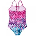 thumbnail image 2 of Maillot de Bain Fille Tankini Enfant Écaille de Poisson Maillots de Bain, 2 of 8