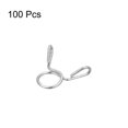 thumbnail image 3 of Unique Pinces de Tuyau de Conduite de Carburant Bargains, 100 Pack 7mm 304 Brides de Ressort de Tube de Fil Unique en Acier Inoxydable (Argent), 3 of 5
