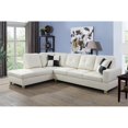 thumbnail image 3 of Lifestyle Furniture Smith Left-Facing Sectional Sofa Set in Off White, 3 of 4