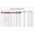thumbnail image 5 of Weiqiqre Shiny Full Diamond Ring Five Rows Cubic Zirconia Rings CZ Diamond Multi Row Ring Eternity Engagement Wedding Band Ring for Women, 5 of 5
