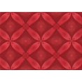 thumbnail image 1 of Ahgly Company Tapis Rectangulaire Rouge Lavable en Machine, 6 Pieds x 9 Pieds, 1 of 7