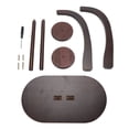 thumbnail image 2 of Dual Axes  Swivel Wooden Yarn  Strong  Suction Wide Base Yarn Holder for Most Scenarios, 2 of 8
