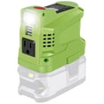 thumbnail image 1 of 150W Power Inverter Compatible with Ryobi 18V Battery Power Inverter 18V to 110V 120V Portable Station Supply Charger with AC Outlet and Dual USB Output LED Light for Outdoor Camping, 1 of 9