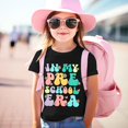 thumbnail image 2 of TJAZFJPA T-Shirts en Polyester pour Sublimation Imprimé T-Shirts Maternelle pour Filles Enfants Rentrée Scolaire T-Shirts Graphiques Blancs pour Enfants École, 2 of 5