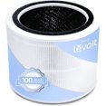 thumbnail image 1 of Levoit Core 200S-P Air Purifier Replacement Filter, Genuine 3-in-1 Filter with High-Efficiency Activated Carbon, Removes, 1 of 6