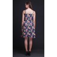 thumbnail image 2 of Bimba Robe Soleil Mini à Taille Smockée pour Femmes à Imprimé Floral Tenue de Fête d'Été-Xxx-Grand, 2 of 5