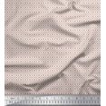 thumbnail image 1 of Soimoi Poly Georgette Fabric Geometric Small Fabric Prints by Yard 42 Inch Wide, 1 of 3