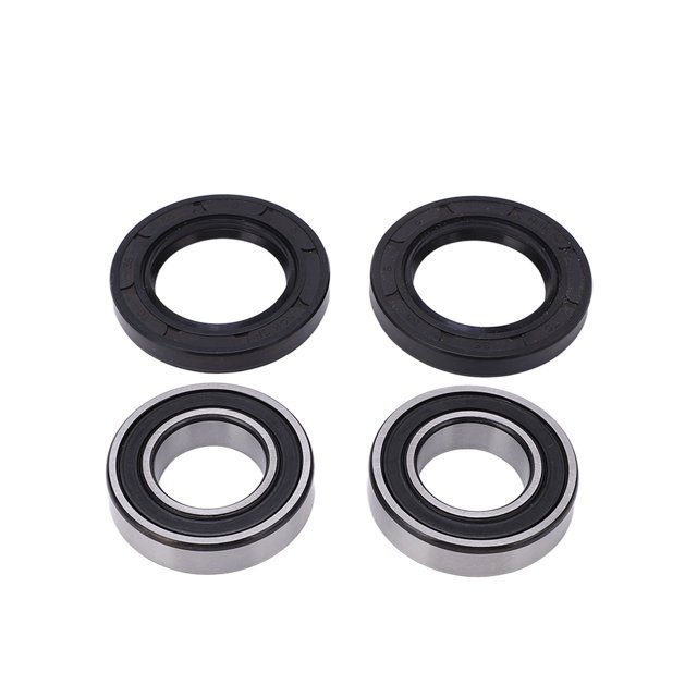 Rear Axle Bearing Seal Kit, ATV Rear Bearing Seal Kit High Accuracy Dustproof 4 Pieces for Repairing