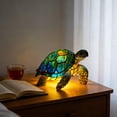 thumbnail image 4 of Ornements de Lampe en Résine Prise USB 15 cm Lumière Tortue Colorée en Forme d'Animal Ornament(1Pcs) Rkxzt, 4 of 9