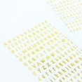 thumbnail image 2 of CRAFTY & CO. Alphabet Stickers Gold Decorative 518 pcs, 2 Sheets, 2 of 8