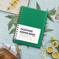 thumbnail image 2 of A6 Mini Password Book – Spiral Bound Pocket Notebook with Alphabetical Tabs (4.25x5.7in, Durable PP Cover), 2 of 6