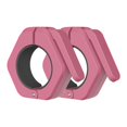 thumbnail image 3 of jinwen 2 Pcs Clips de Barre de Musculation et Clips de Collier de Verrouillage de Barre de Musculation Rose, 3 of 9