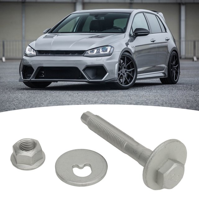 Upper Eccentric Bolt Kit, M12 Eccentric Bolt Nut Kit WHT000227 3Pcs Anti Aging Stable Performance Easy Use for MK7 MK8