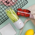 thumbnail image 2 of Portable 2024 Rechargeable Small Juicer Cup Personal For Shakes And With 6 Travel Cup Design For Travel Gym & School Juicer Manual Stainless Dirt Extractor Juicer Pro Manual Juicer with Container, 2 of 4