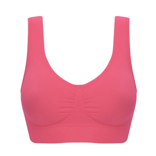 Intimates Double Size Bandeau Plus Stretchy Padded Top Women Strapless Removable Bra