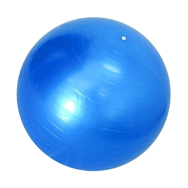 Large Pilates Yoga 85cm Over Balls Bender Physical Exercise Balance in blue. Made of high-density, environmentally friendly material with a 2mm thickness for durability and burst resistance. Ideal for Pilates, yoga, back and abdominal training, gymnastics, and full-body workouts. Can also be used as an office ball chair to improve posture and reduce fatigue. Measures approximately 85cm (33.5 inches) in diameter.