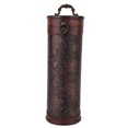 thumbnail image 4 of Cergrey Portable Vintage Round Wood Single Red Wine Storage Box With Handle Retro Gift, Single Red Wine Box, Wood Wine Box, 4 of 9