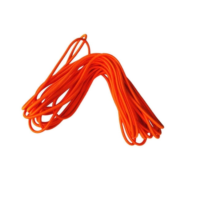 facefd 6mm Elastic Bungee Rope Shock Cord Shock Cord Tie Down Roof Rack UV Stable Orange 20m