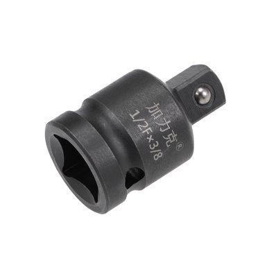 Unique Bargains 1/2" Drive Female x 3/8" Male Impact Socket Reducer Cr-Mo