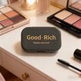 thumbnail image 3 of SIYTUAU Gray Contact Lens Case Portable And Compact Lens Storage Box For Daily And Travel Use Plastic Case With Dual Compartments And Tool Slot For Accessories, 3 of 7