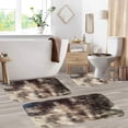 thumbnail image 4 of 4 Set Bath Mats,Bathroom Rug Sets 4 Piece Non Slip,Universal Soft Comfortable Bathroom Rugs,Water Absorption Non-Slip Thick Machine Washable Easy Dry Plush Bath Rugs for Bathroom Floor,Tub,Shower, 4 of 7