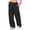 Black, variant on BLVB Wide Leg Sweatpants Women High Waisted Pants with Pockets Casual Loose Fit Workout Lounge Joggers